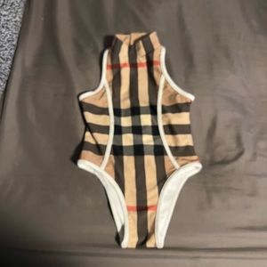 Burberry toddler bathing suit